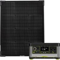 Goal Zero - Portable Solar Panel Kit (50W Boulder Panel & Yeti 500 WH Battery) - Black - Front_Zoom