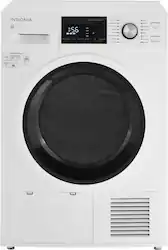 Insignia™ - 4.4 Cu. Ft. 16-Cycle Stackable Electric Dryer with Ventless Drying and ENERGY STAR Certification - White - Front_Zoom