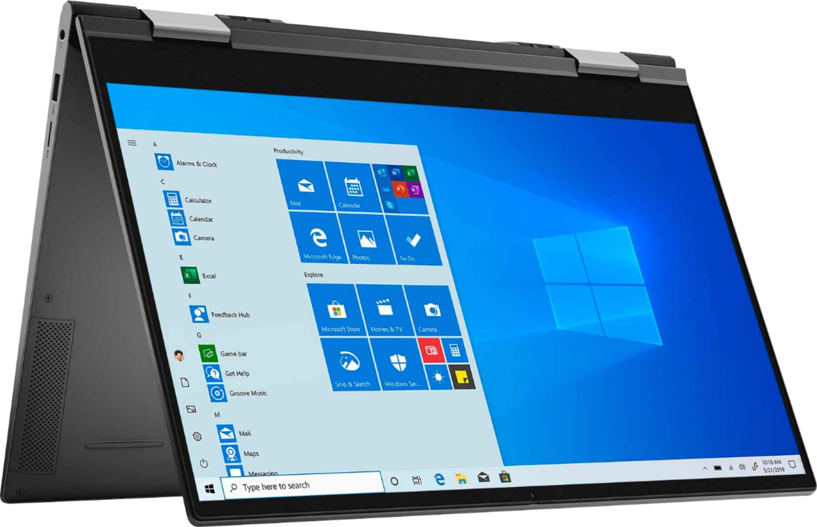 DELL Inspi on 5400 2-in-1 Co e i5 1035G1  1GHz/8GB/256GB(SSD)/14W/FHD(1920x1080) タッチパネル/Win10【20230421】 ノートPC