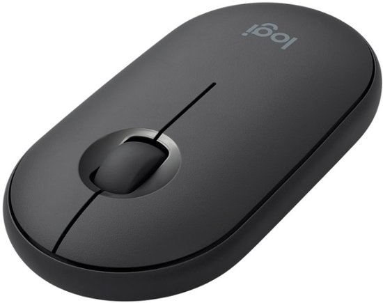 Ijver Visa Bedelen Logitech Pebble i345 Bluetooth Optical Ambidextrous Mouse for iPad Graphite  910-005948 - Best Buy