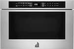 Front. JennAir - RISE 1.2 Cu. Ft. Drawer Microwave with Sensor Cooking - Stainless Steel.