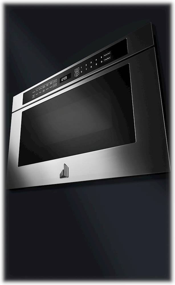 Alt View 16. JennAir - RISE 1.2 Cu. Ft. Drawer Microwave with Sensor Cooking - Stainless Steel.