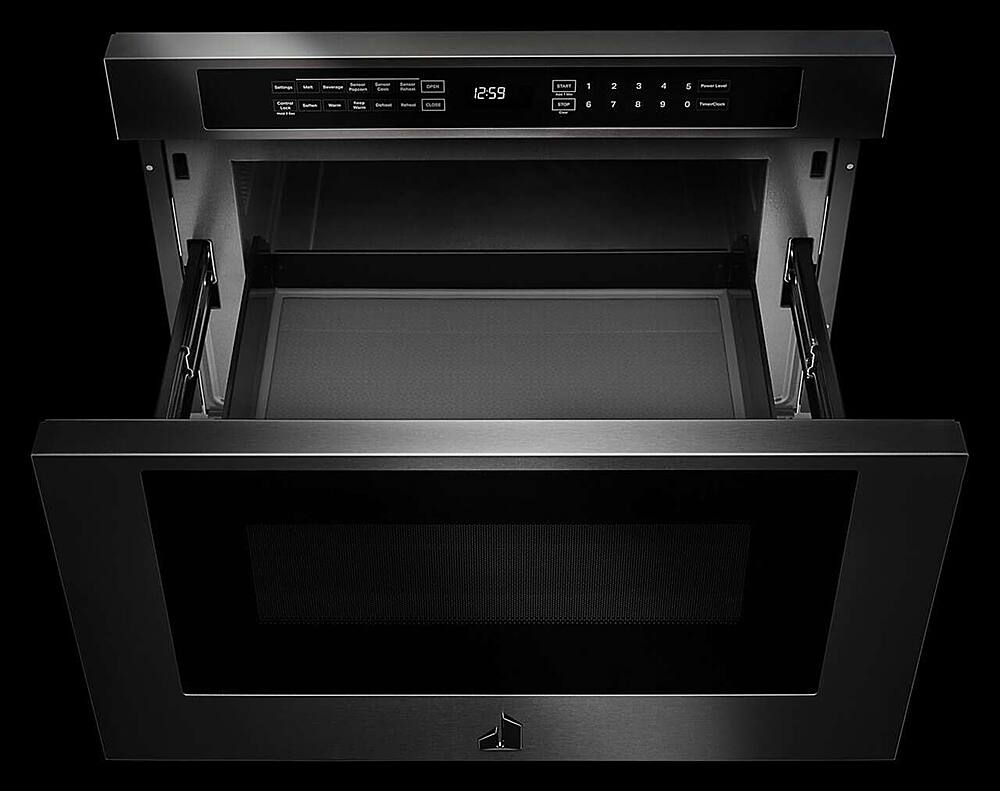 Alt View 18. JennAir - RISE 1.2 Cu. Ft. Drawer Microwave with Sensor Cooking - Stainless Steel.