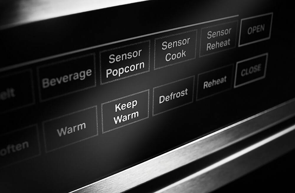 Alt View 20. JennAir - RISE 1.2 Cu. Ft. Drawer Microwave with Sensor Cooking - Stainless Steel.