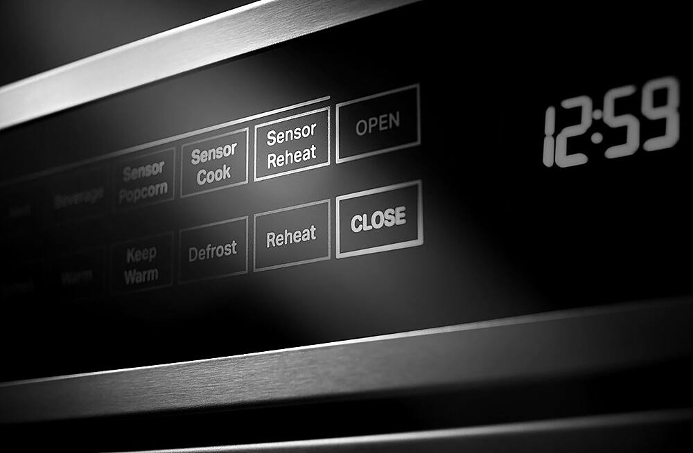 Alt View 21. JennAir - RISE 1.2 Cu. Ft. Drawer Microwave with Sensor Cooking - Stainless Steel.