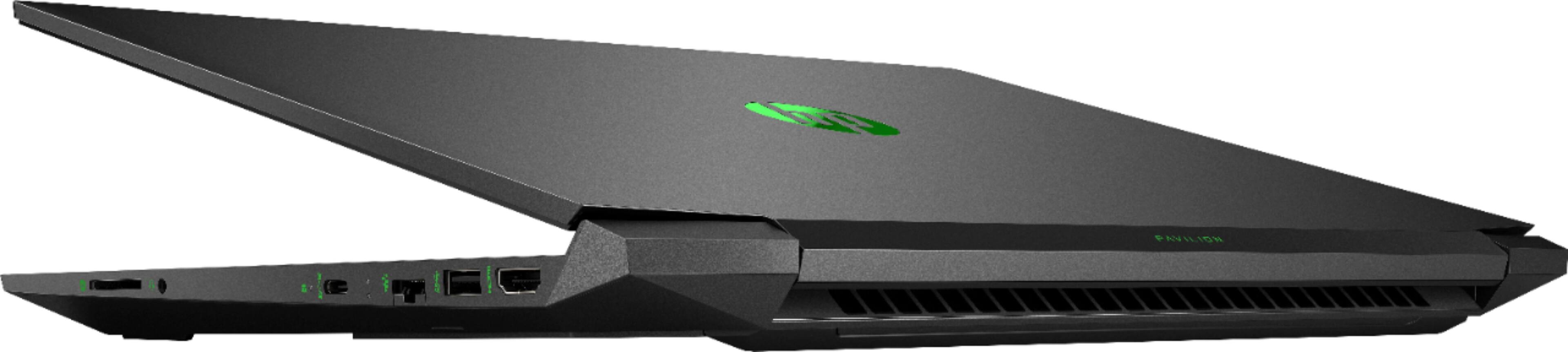 Alt View 3. HP - Pavilion 16.1" Gaming Laptop - Intel Core i5 - 8GB Memory - NVIDIA GeForce GTX 1660 Ti - 512GB SSD + 32GB Optane.