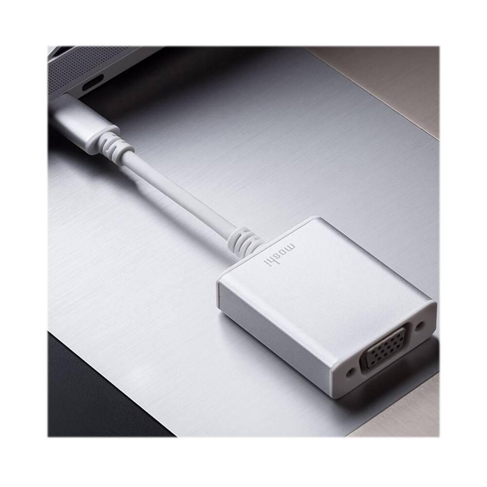 Best Buy Moshi External Video Adapter Silver 99MO084201