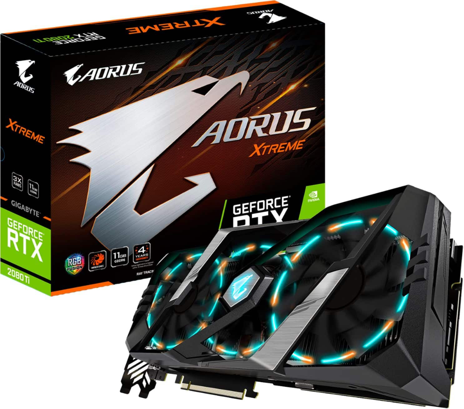 Best Buy: GIGABYTE XTREME 11G NVIDIA GeForce RTX 2080 Ti 11GB