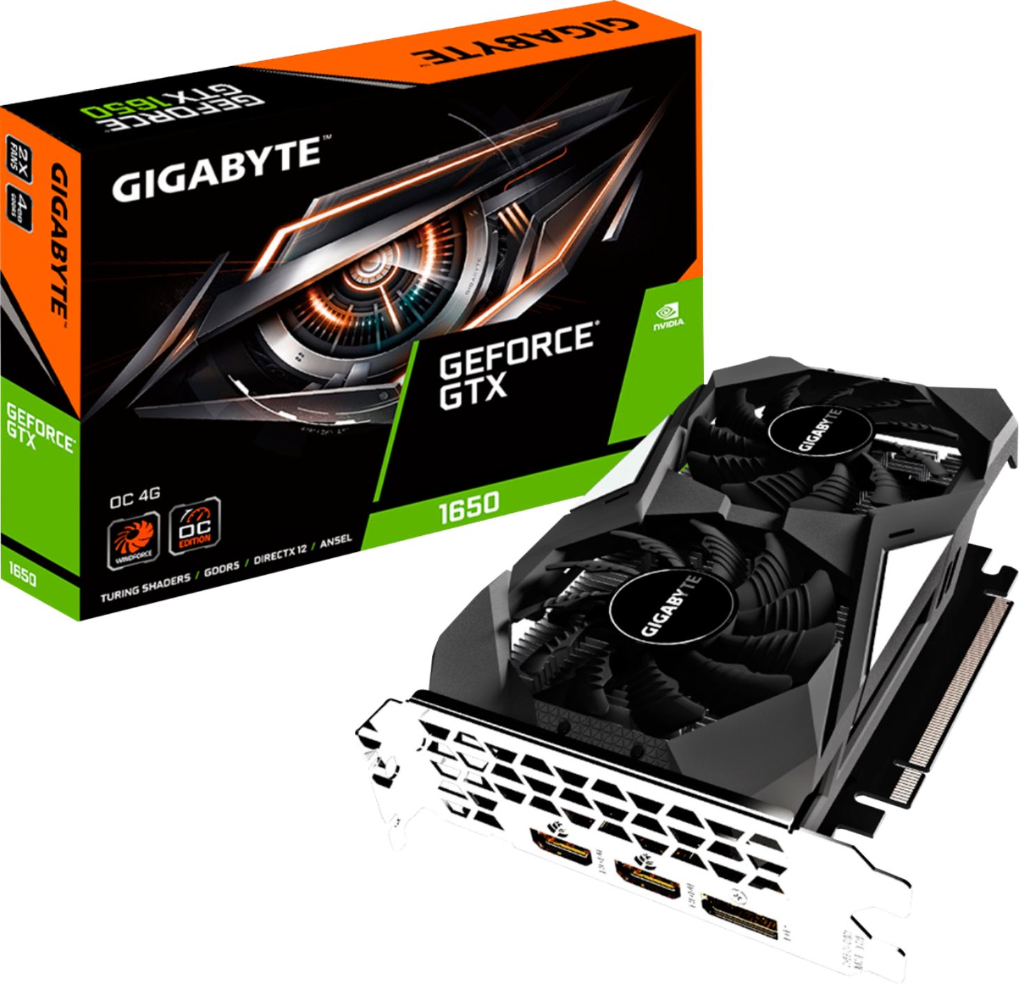 GIGABYTE NVIDIA GeForce GTX 1650 4GB GDDR5 PCI - Best Buy