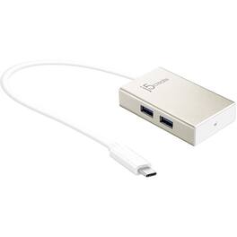 j5create - USB-C 4-Port Hub - Champagne Metallic