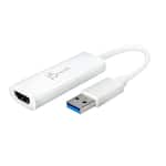 j5create - USB to HDMI Multi-Monitor Adapter - White