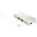 Front. j5create - USB-C 4-Port Hub - Silver.