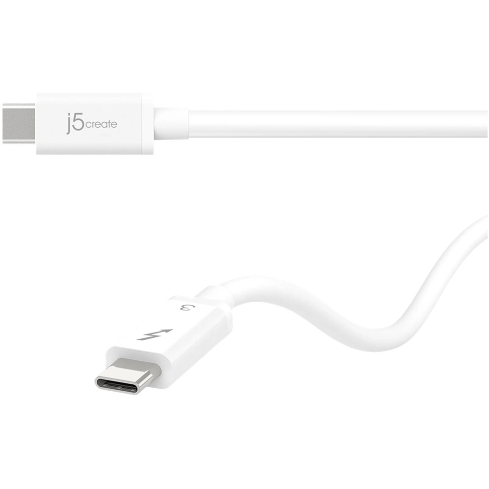 j5create USB Type C-to-USB Type C Thunderbolt™ 3 Cable JTCX01 - Best Buy