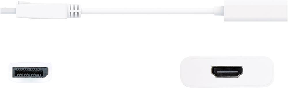 Alt View 11. j5create - DisplayPort to 4K HDMI Active Adapter - White.