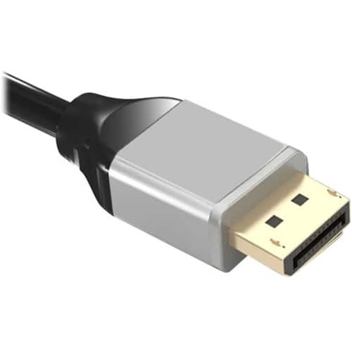 Alt View 12. j5create - 8K DisplayPort Cable - Black.