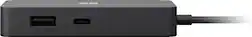Microsoft - USB-C Travel Hub - Black - Front_Zoom