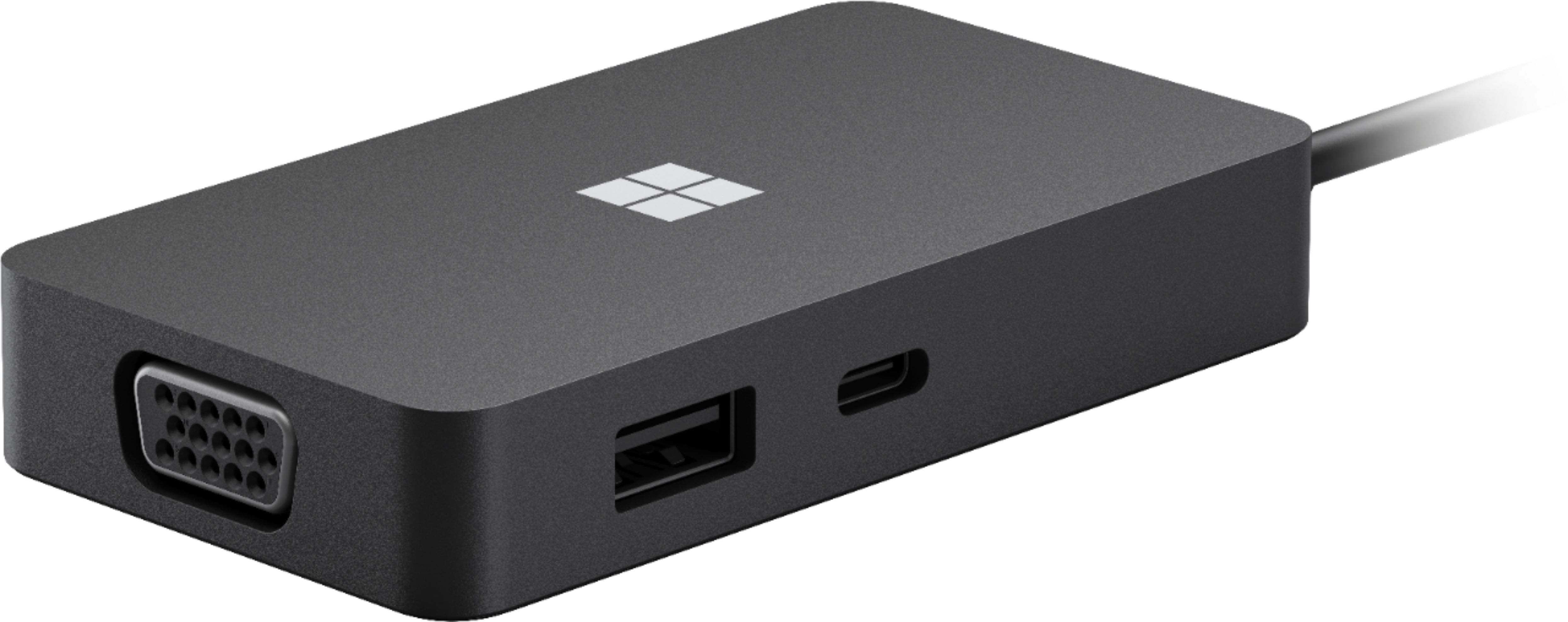 Microsoft USB-C Travel Hub Black 161-00001/SWV-00001 - Best Buy