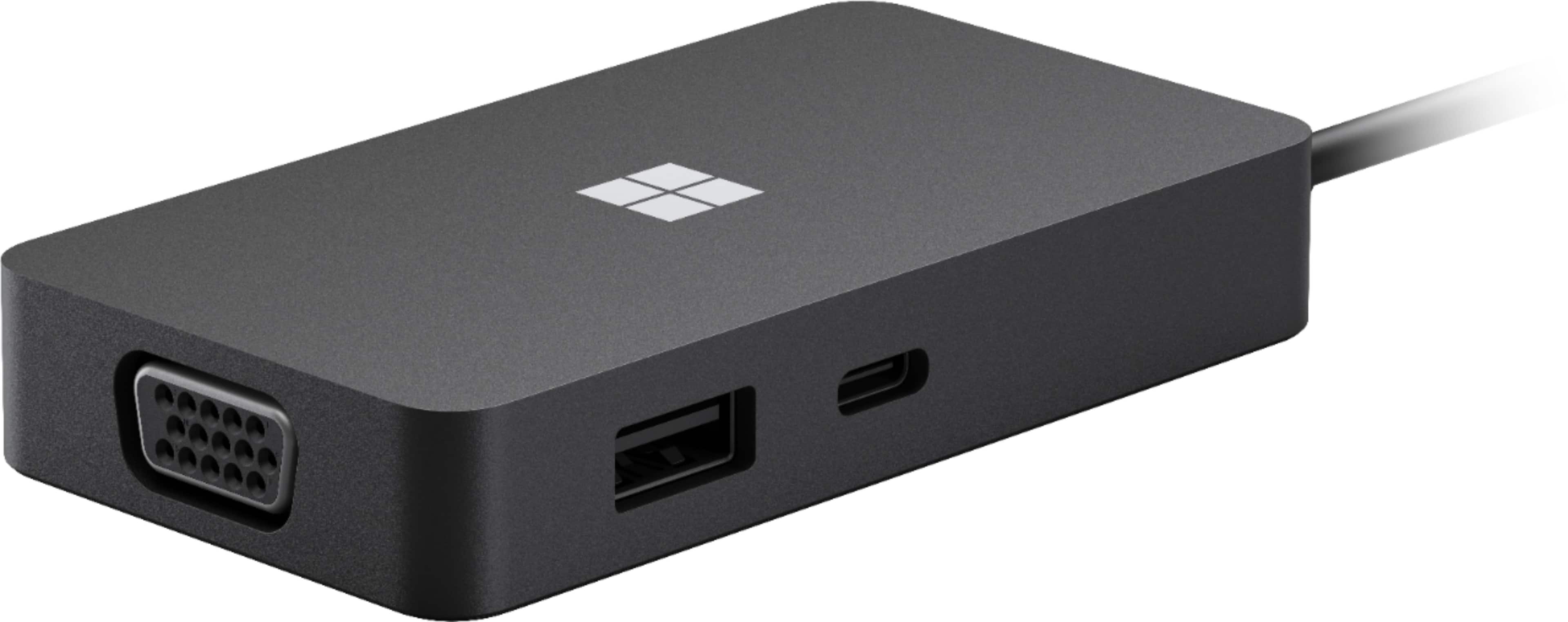 Alt View 13. Microsoft - USB-C Travel Hub - Black.