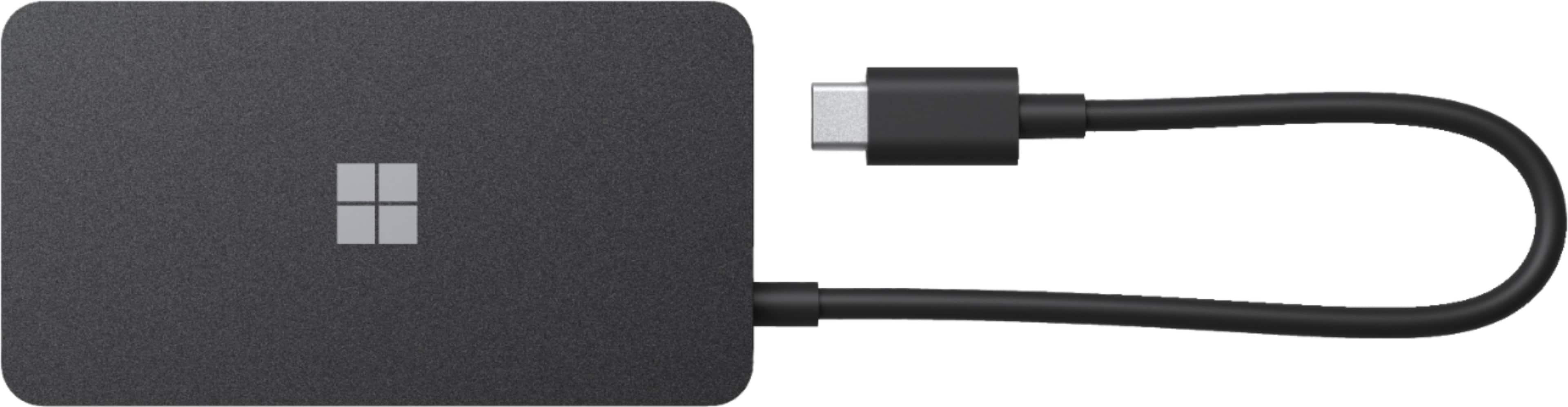 Alt View 14. Microsoft - USB-C Travel Hub - Black.