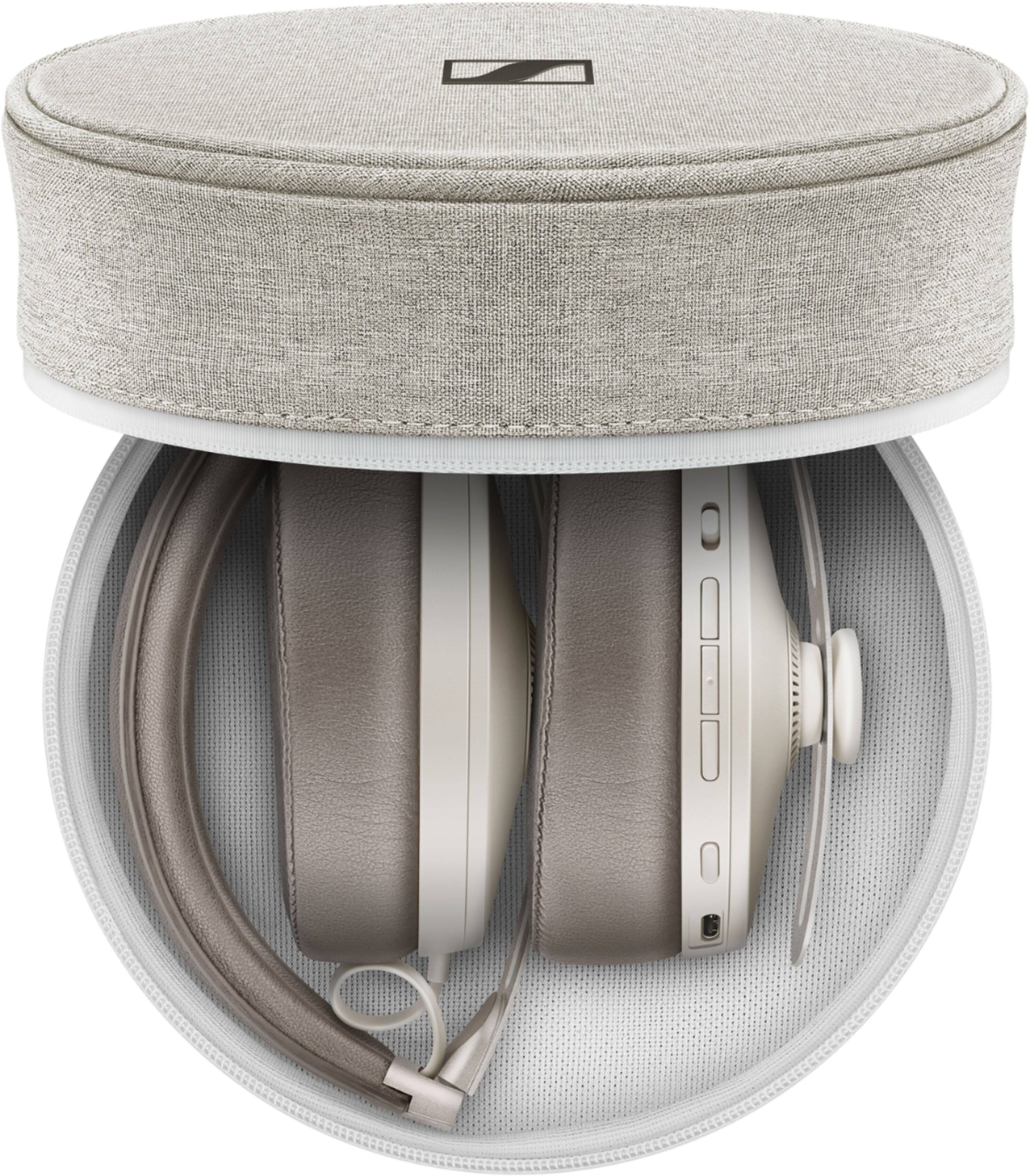 Sennheiser Momentum 4 Wireless Adaptive Noise-Canceling Over-The-Ear  Headphones White M4AEBT White - Best Buy