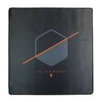 Alienware - Red Slice 18" x 18" Gaming Mouse Pad - Black - Front_Zoom