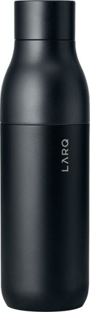 Angle Zoom. LARQ - 25 oz. Water Purification Thermal Bottle - Obsidian Black.