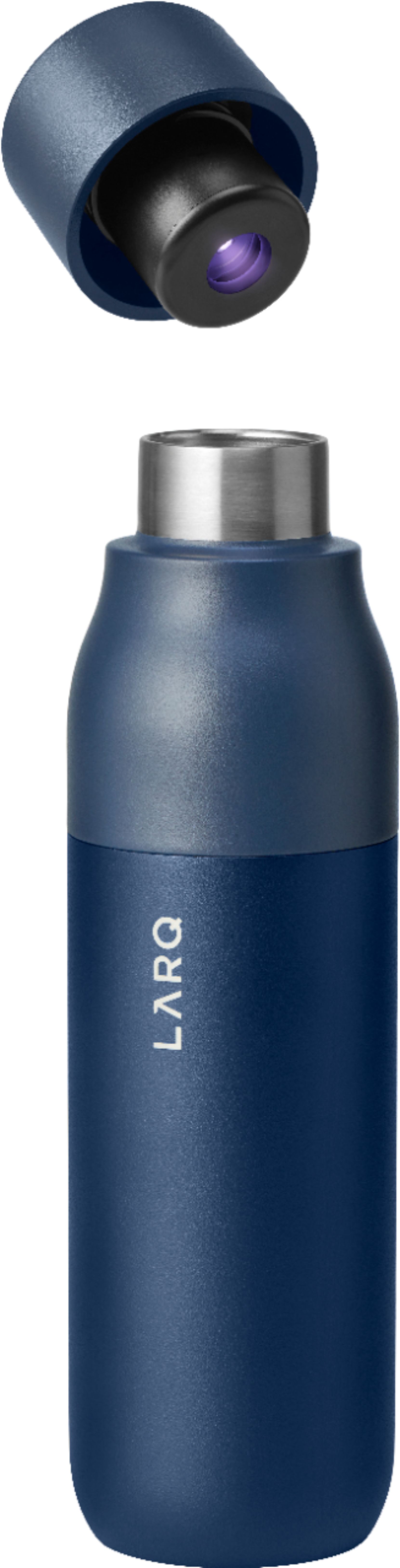 LARQ Bottle Twist Top 17oz - Insulated Stainless Steel Water Bottle |  Thermos, BPA Free | Reusable Water Bottle for Camping, Office, and Travel |  Keep