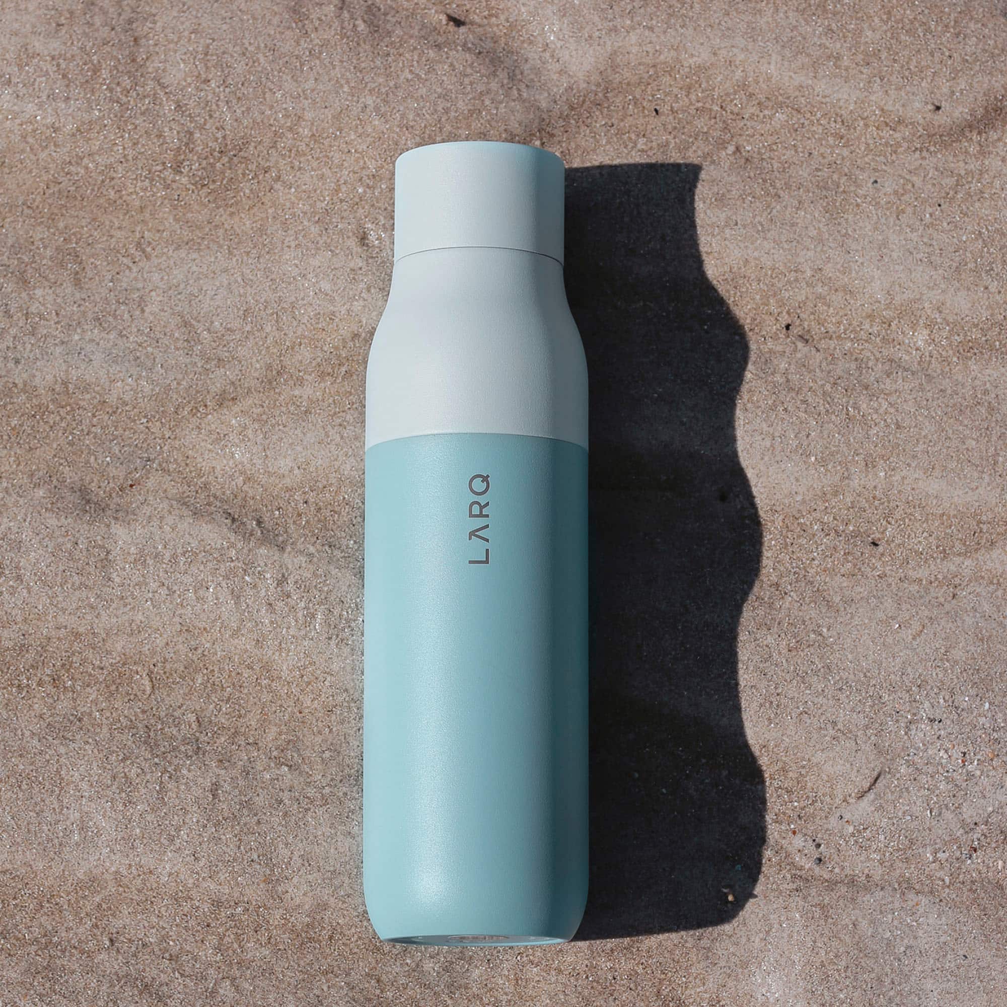 Alt View 14. LARQ - 17oz. Water Purification Thermal Bottle - Seaside Mint.
