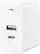 Front. Insignia™ - 30 W 2-Port USB-C/USB Wall Charger - White.