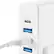 Alt View 17. Insignia™ - 47W 4-Port Wall Charger with 1 USB-C & 3 USB Ports with 4ft Power Cord for iPhone, Samsung Smartphones, Tablets and More - White.
