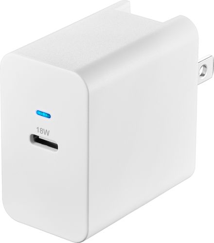 Insignia™ - 18 W USB-C Wall Charger - White