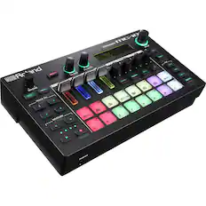 Angle. Roland - Groovebox - Black.