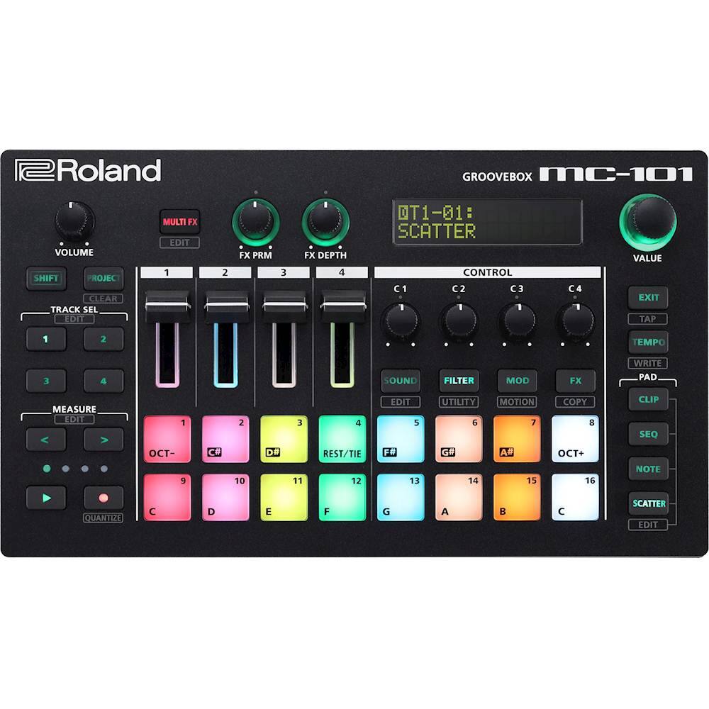 Alt View 11. Roland - Groovebox - Black.