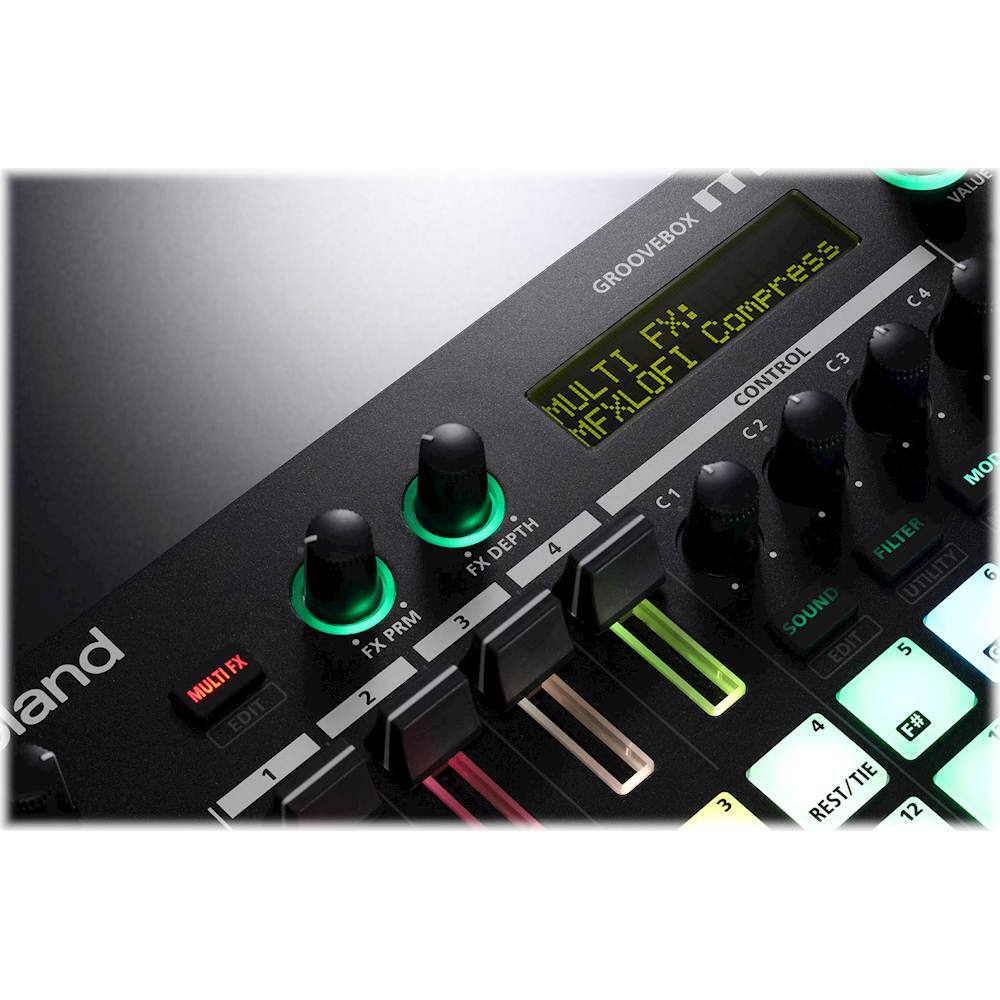 Alt View 15. Roland - Groovebox - Black.