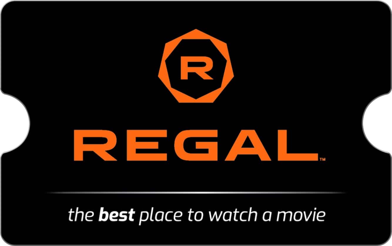 Front. Regal - $50 Gift Card.