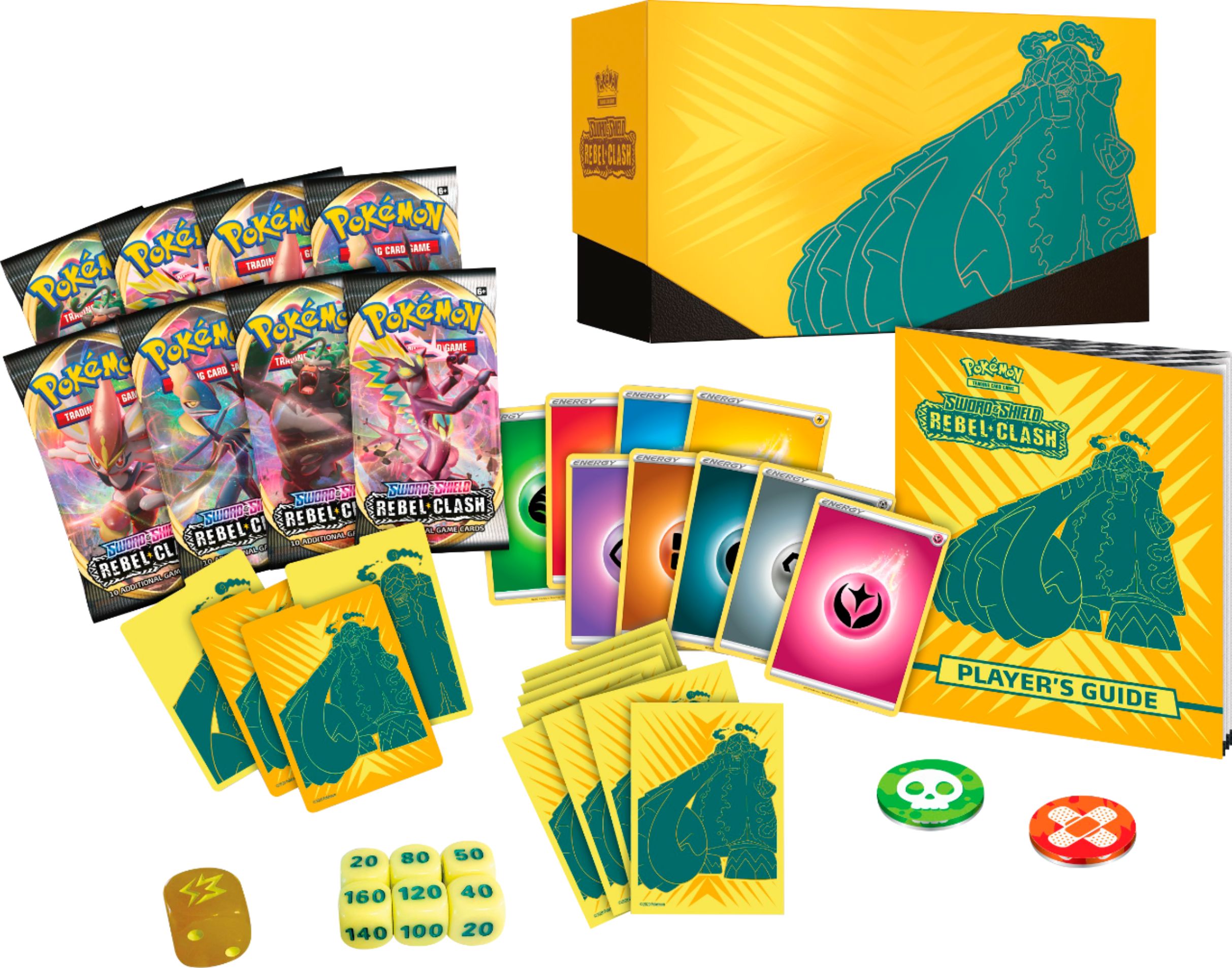Pokemon Trading Card Game Sword Shield Rebel Clash Elite Trainer Box 173 700 Best Buy