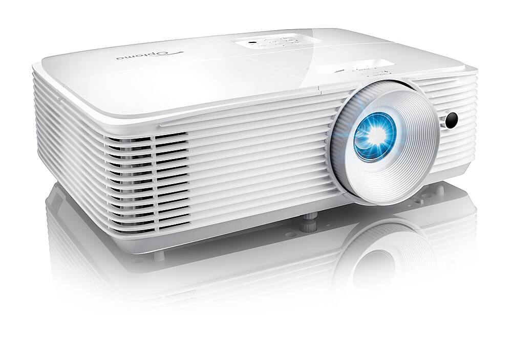 Angle. Optoma - HD39HDR High Brightness HDR Home Theater Projector with 4000 lumens & Fast 8.4ms response time with 120Hz - White.