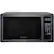 Front. Farberware - Classic 1.1 Cu. Ft. Countertop Microwave Oven - Black stainless steel.