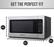 Alt View 11. Farberware - Professional 2.2 Cu. Ft. Countertop Microwave with Sensor Cooking - Premium Stainless Steel.