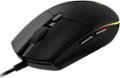 Alt View Zoom 11. Logitech - G203 LIGHTSYNC Wired Optical Gaming Mouse with 8,000 DPI sensor - Black.