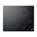 Alt View 11. Summit Appliance - 21" Built-In Electric Cooktop with 2 Burners and Residual Heat Indicator - Black.