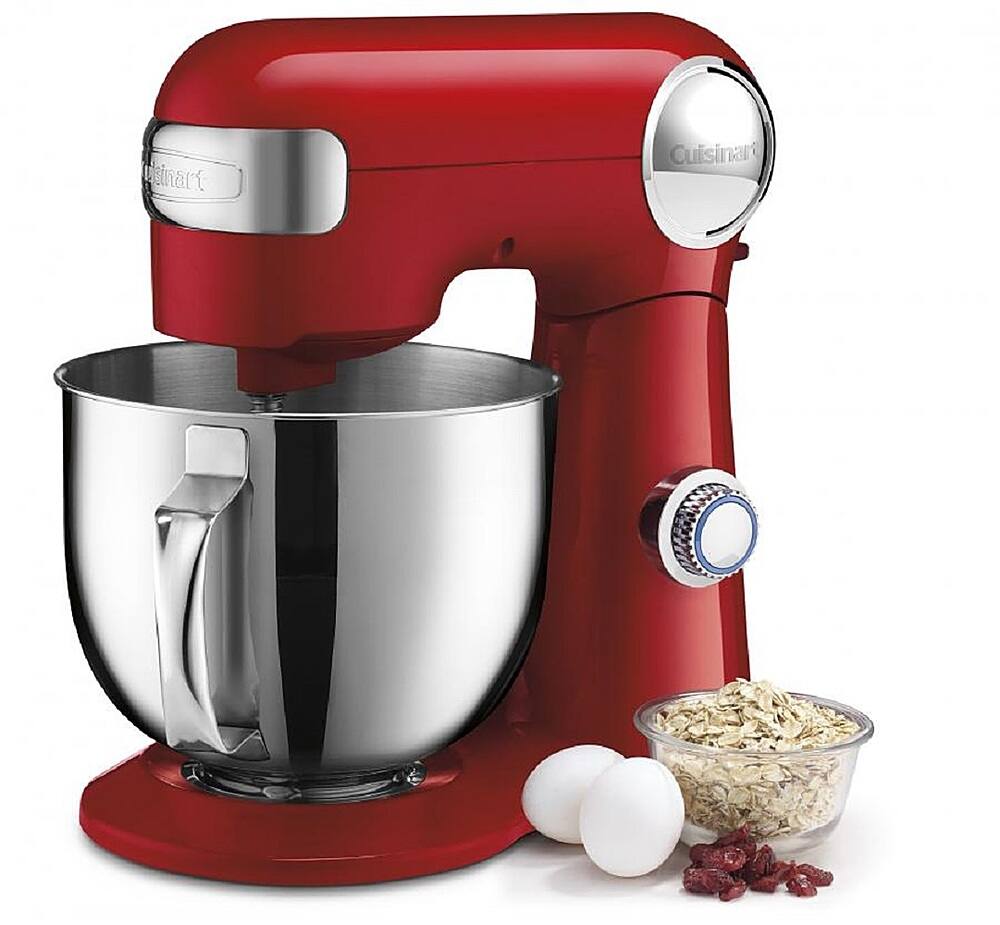 Alt View 12. Cuisinart - Precision Master 5.5 Quart Stand Mixer - Red.