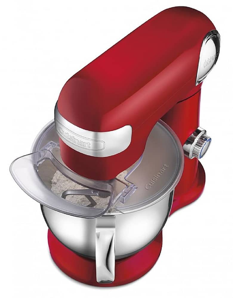 Alt View 14. Cuisinart - Precision Master 5.5 Quart Stand Mixer - Red.