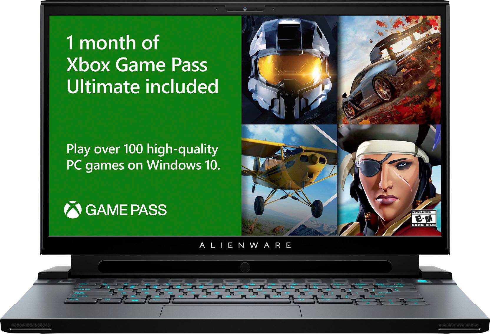 Alt View 14. Alienware - m15 R3 - 15.6" Gaming Laptop - Intel Core i7 - 16GB Memory - NVIDIA GeForce RTX 2070 SUPER - 512GB Solid State Drive.