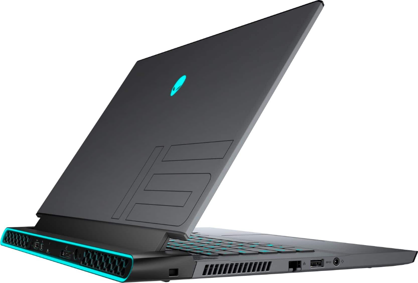Alt View 7. Alienware - m15 R3 - 15.6" Gaming Laptop - Intel Core i7 - 16GB Memory - NVIDIA GeForce RTX 2070 SUPER - 512GB Solid State Drive.