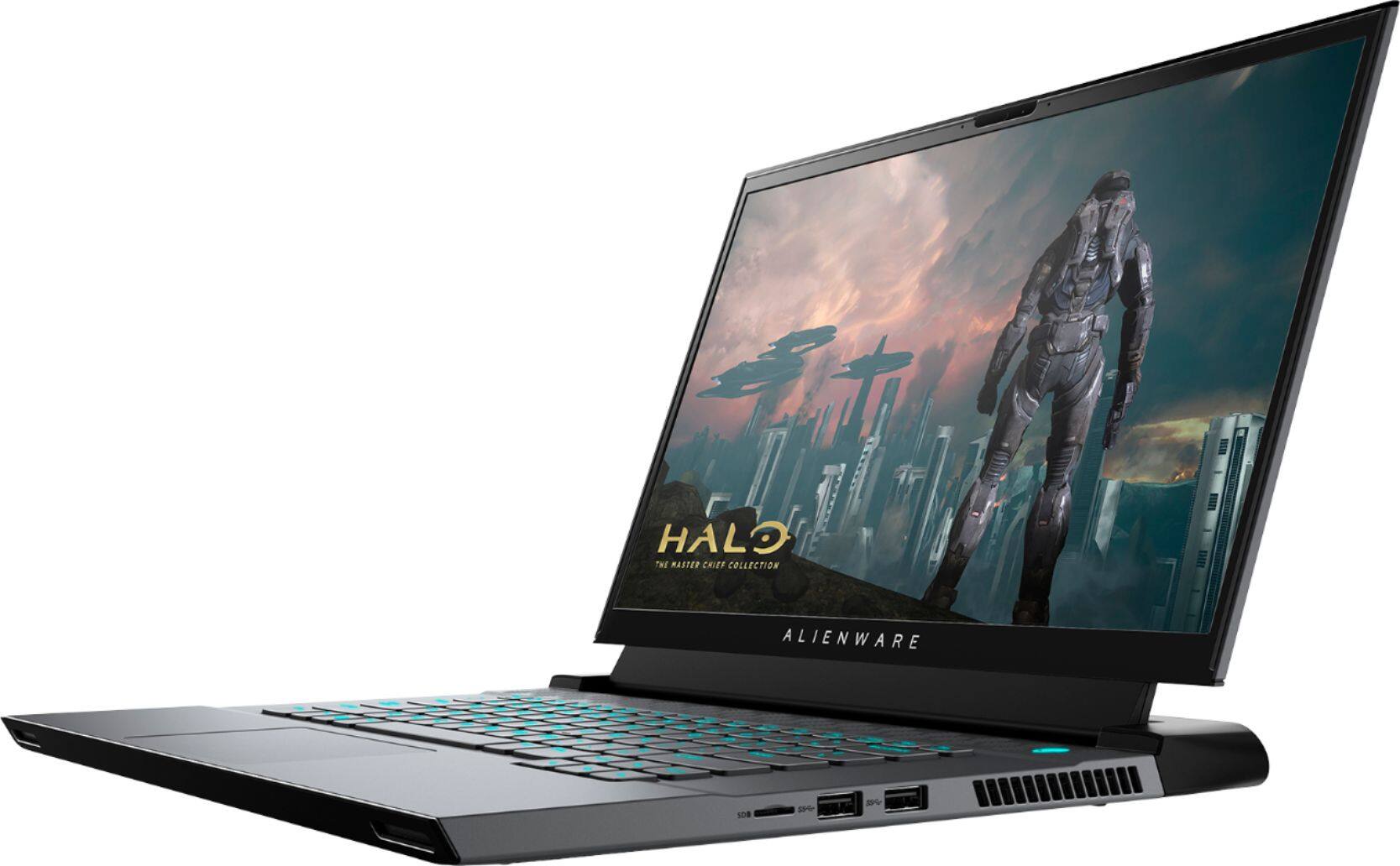 Left. Alienware - m15 R3 - 15.6" Gaming Laptop - Intel Core i7 - 16GB Memory - NVIDIA GeForce RTX 2070 SUPER - 512GB Solid State Drive.