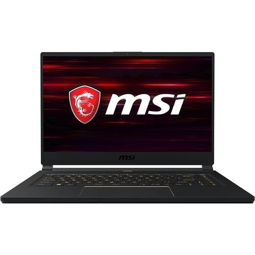 MSI - 15.6" Gaming Laptop - Intel Core i7 - 16GB Memory - NVIDIA GeForce GTX 1660 Ti - 512GB SSD - Matte Black With Gold Diamond Cut