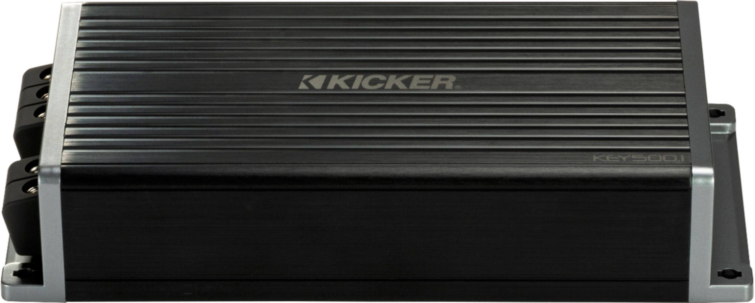 Alt View 13. KICKER - KEY 500W Mono Amplifier with Variable Crossovers - Black.