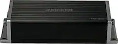 Front. KICKER - KEY 200W Multichannel Amplifier with High-Pass Crossover - Black.