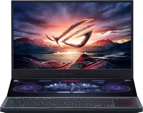 ASUS - ROG Zephyrus Duo 15 15.6" Laptop - Intel Core i7 - 32GB Memory - NVIDIA GeForce RTX 2070 SUPER Max-Q - 2TB SSD - Gunmetal Gray